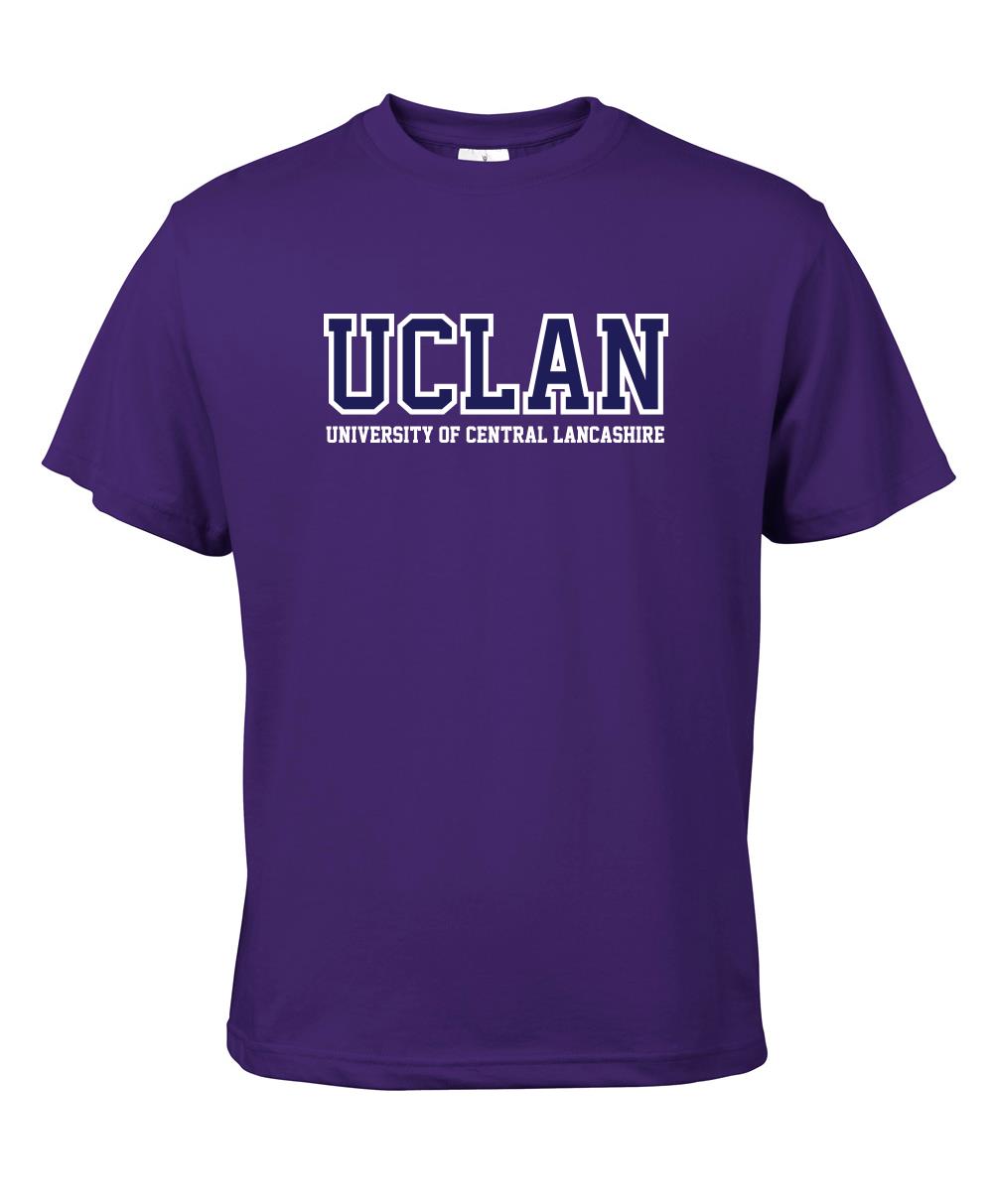 Another Purple UCLan Logo Tshirt
